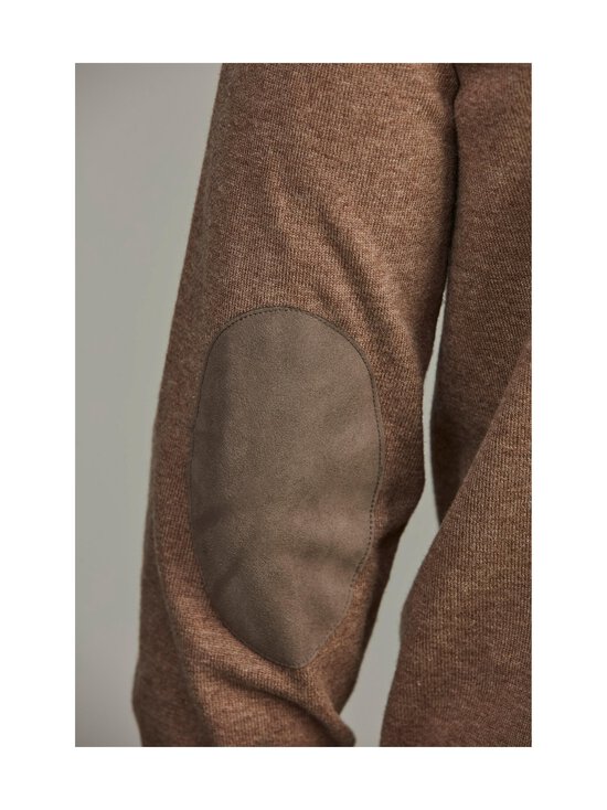 HANSEN&JACOB - Crew Neck Patch -neulepaita - 62 TOFFE BROWN | Stockmann - photo 6