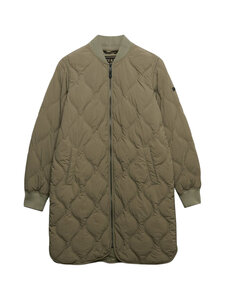 Superdry - Long Onion Quilt Liner -tikkitakki - 1KH LIGHT KHAKI GREEN | Stockmann