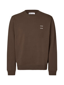 Samsoe Samsoe - Joel Crew Neck džemperis - 190812TCX TURKISH COFFEE | Stockmann