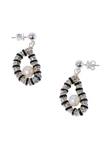 PEARL OCTOPUSS.Y - Tiny Oysters -korvakorut - ZEBRA | Stockmann