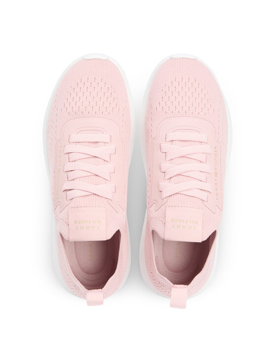 Tommy Hilfiger - Knit Extralight Runner brīvā laika apavi - TQN FOGGY PINK | Stockmann - photo 2
