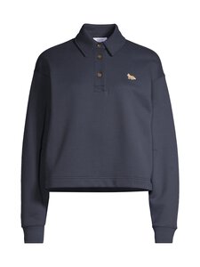 Maison Kitsuné - Baby Fox Cropped Polo džemperis - P480 DARK NAVY | Stockmann