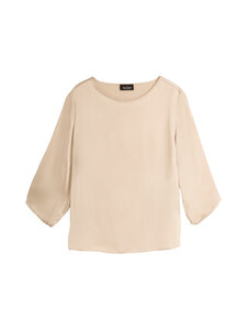 SAND Copenhagen - Nova zīda maisījuma blūze - 020 CHAMPAGNE BEIGE | Stockmann