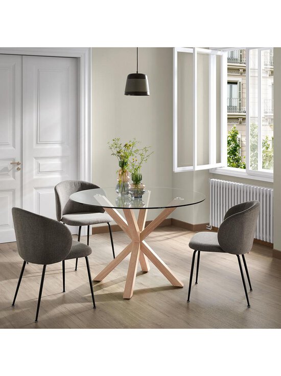 Kave Home - Minna-tuoli tummanharmaa/musta - GREY | Stockmann - photo 5