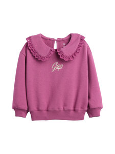 GAP - Eyelet Trim Collar Logo džemperis - DEEP DAHLIA | Stockmann