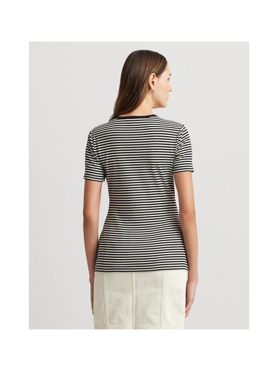 Lauren Ralph Lauren - Alli T-krekls - BLACK/MASCARPONE CREAM - photo 6 Lauren Ralph Lauren - Alli T-krekls - BLACK/MASCARPONE CREAM | Stockmann - photo 6