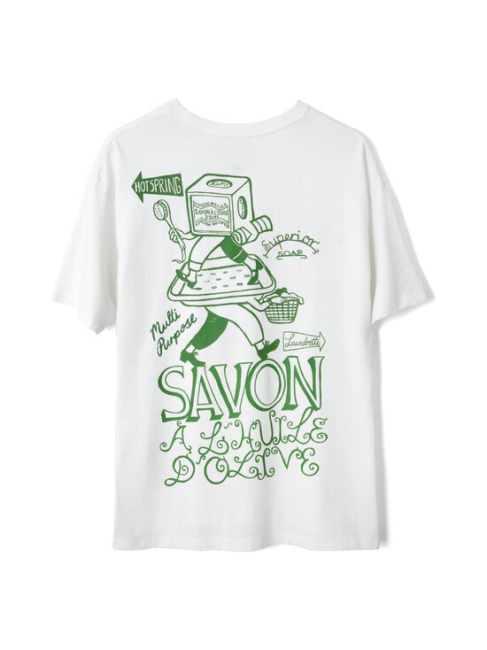 Damson Madder - Savon Graphic t-paita - WHITE | Stockmann - photo 2
