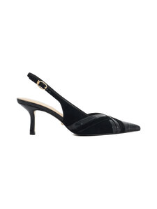 Dune London - Kontsakingad Connects Chevron Slingback - BLACK | Stockmann