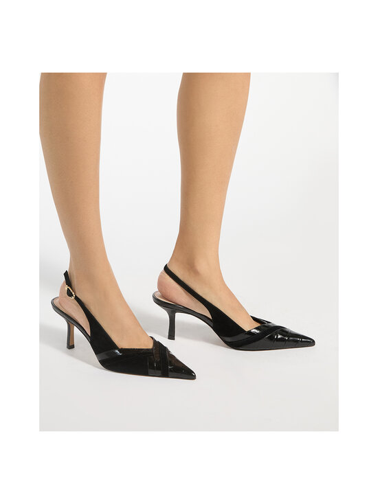 Dune London - Kontsakingad Connects Chevron Slingback - BLACK | Stockmann - photo 4