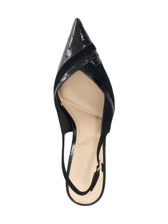 Dune London - Kontsakingad Connects Chevron Slingback - BLACK | Stockmann - photo 5