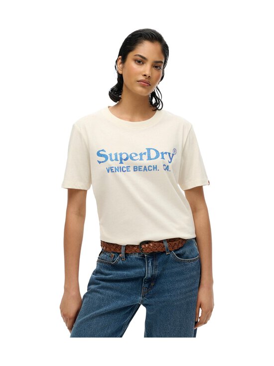 Superdry - Venue Metallic Relaxed -paita - 1KZ NEW CHALK WHITE - photo 1 Superdry - Venue Metallic Relaxed -paita - 1KZ NEW CHALK WHITE | Stockmann - photo 1