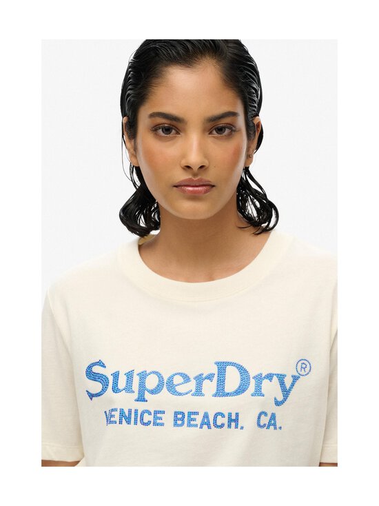 Superdry - Venue Metallic Relaxed -paita - 1KZ NEW CHALK WHITE - photo 3 Superdry - Venue Metallic Relaxed -paita - 1KZ NEW CHALK WHITE | Stockmann - photo 3