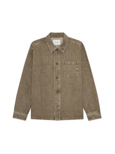 Les Deux - Denim-päällyspaita - 875 LIGHT BROWN DENIM WASH | Stockmann