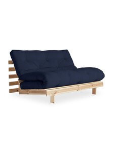 Karup - Roots-futonsohva navy/mänty L 140 cm - BLUE | Stockmann