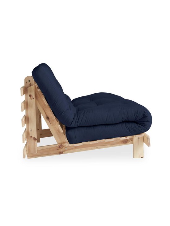 Karup - Roots-futonsohva navy/mänty L 140 cm - BLUE | Stockmann - photo 4