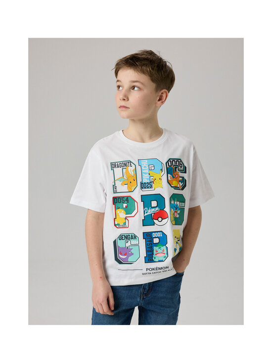 Name It - T-särk NkmJulio Pokemon - BRIGHT WHITE | Stockmann - photo 3