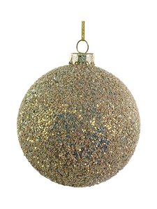 Shishi - Iridescent Glitter -joulupallo - CREAM | Stockmann