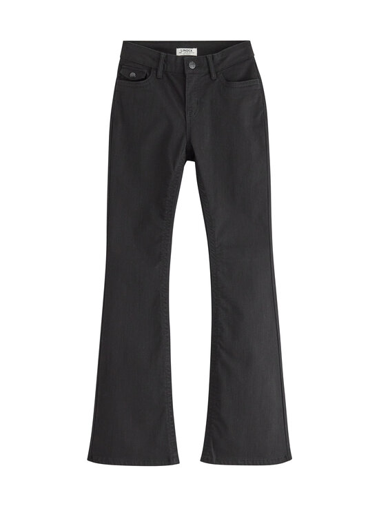 Lindex - Freja Flared Leg džinsi - 80 BLACK | Stockmann - photo 1