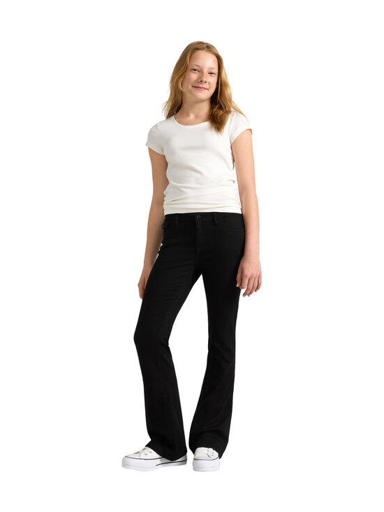 Lindex - Freja Flared Leg džinsi - 80 BLACK | Stockmann - photo 3