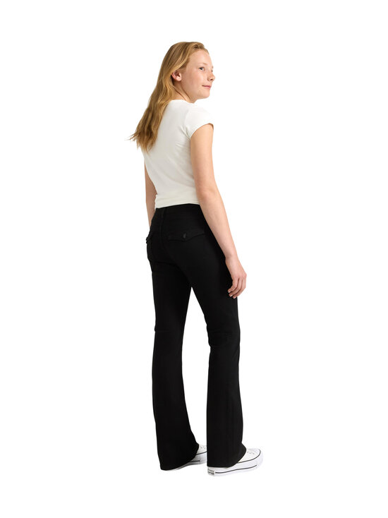 Lindex - Freja Flared Leg džinsi - 80 BLACK | Stockmann - photo 4