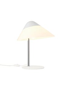 Carl Hansen&Son - HJW01 Opala Mini -pöytävalaisin - KROMI,VALKOINEN | Stockmann