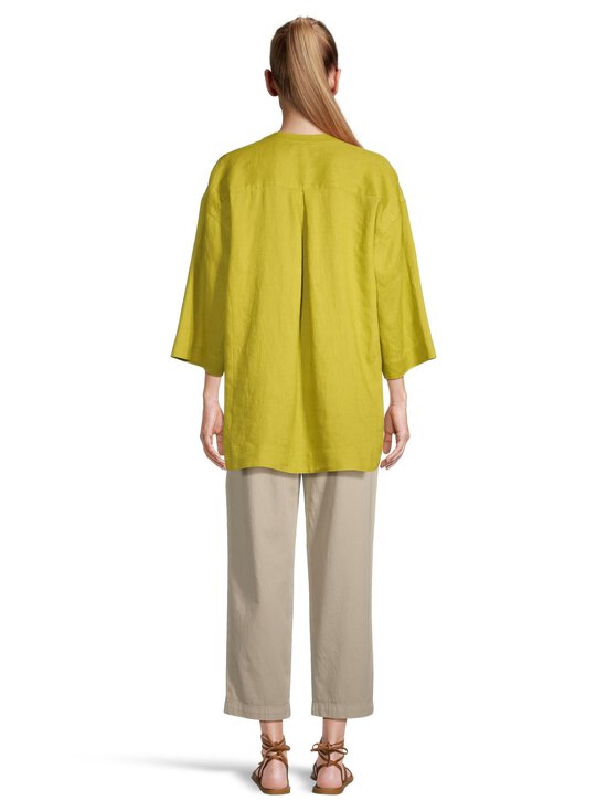 ESSENTIALS by Stockmann - Amalia-pellavatunika - LIME GREEN | Stockmann - photo 3