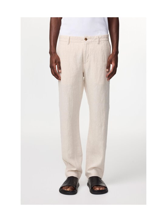 NN.07 - Theo Slim fit -pellavahousut - 804 OAT | Stockmann - photo 3