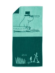 Moomin Arabia - Muumi vannas dvielis 70 x 140 cm - TEAL | Stockmann