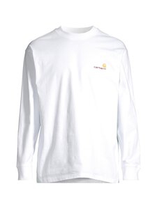 Carhartt WIP - American Script trikotāžas krekls - 02XX WHITE /--- | Stockmann