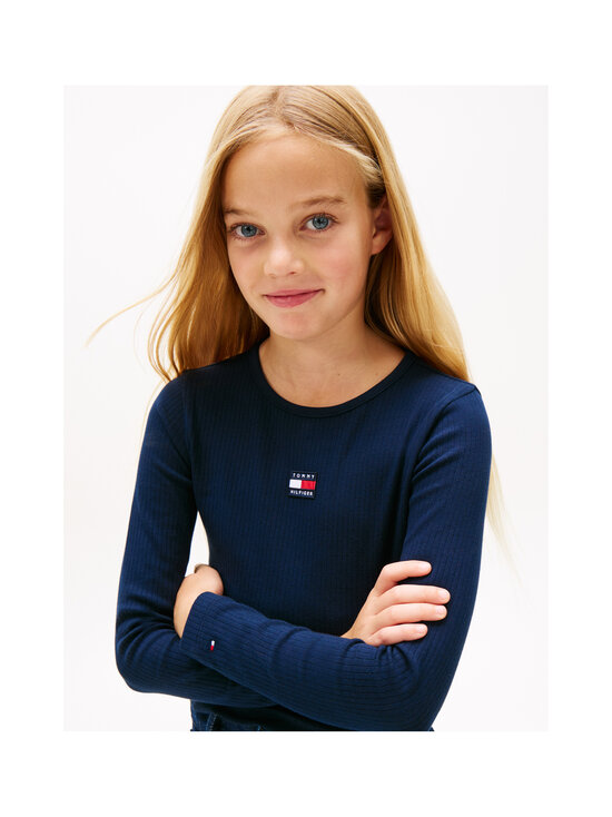 Tommy Hilfiger - Trikotaažsärk Heritage Flag Rib - C1G DARK NIGHT NAVY | Stockmann - photo 4