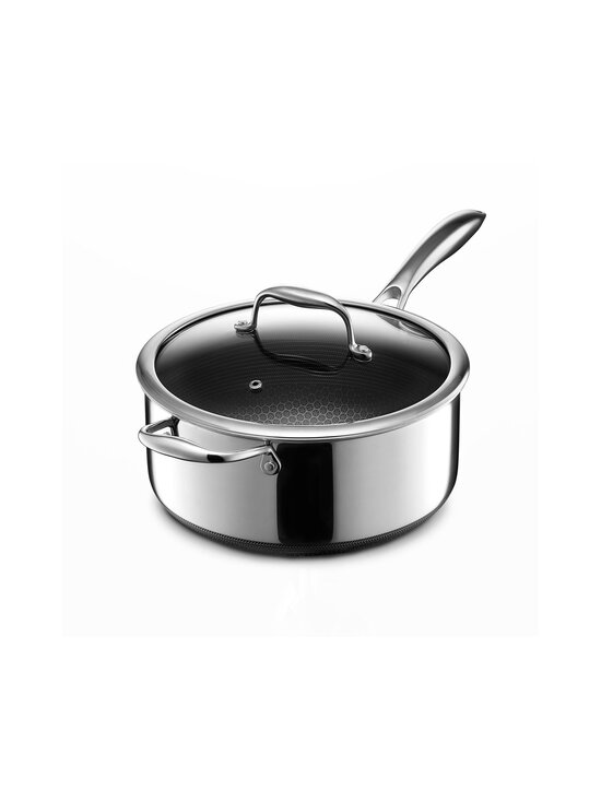 HexClad - Sautējamais katls ar vāku 4,7 L - BLACK / RST | Stockmann - photo 2