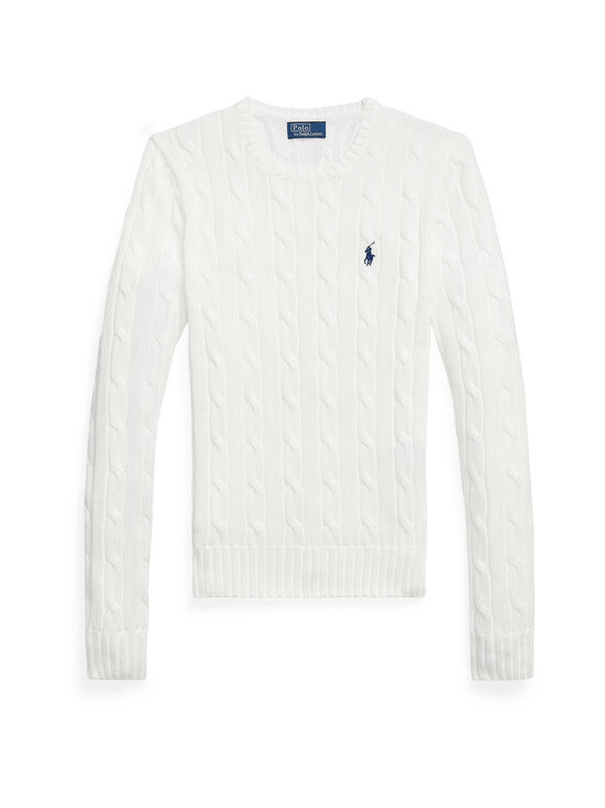 Polo Ralph Lauren - Julianna-palmikkoneule - 007 WHITE | Stockmann - photo 1