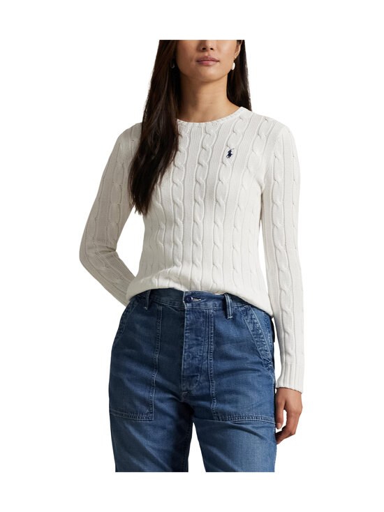 Polo Ralph Lauren - Julianna-palmikkoneule - 007 WHITE | Stockmann - photo 2