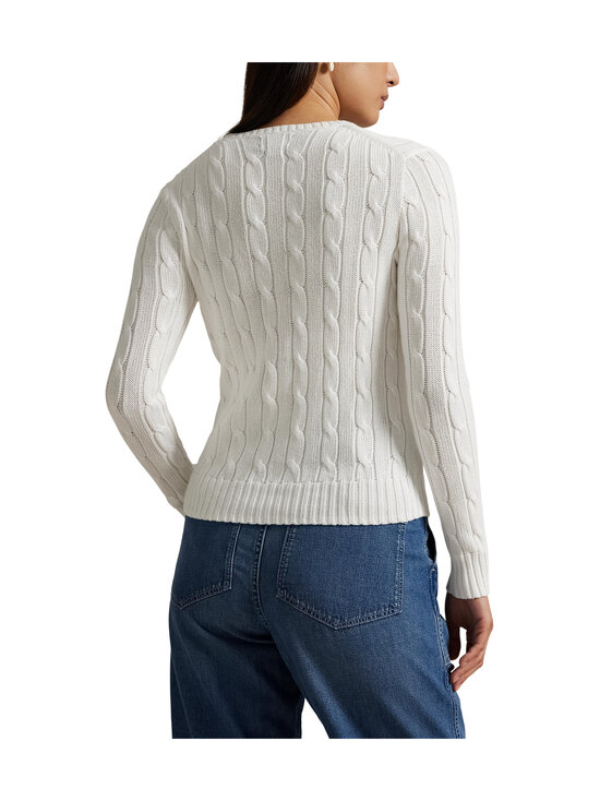 Polo Ralph Lauren - Julianna-palmikkoneule - 007 WHITE | Stockmann - photo 3