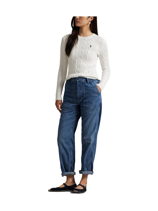 Polo Ralph Lauren - Julianna-palmikkoneule - 007 WHITE | Stockmann - photo 4