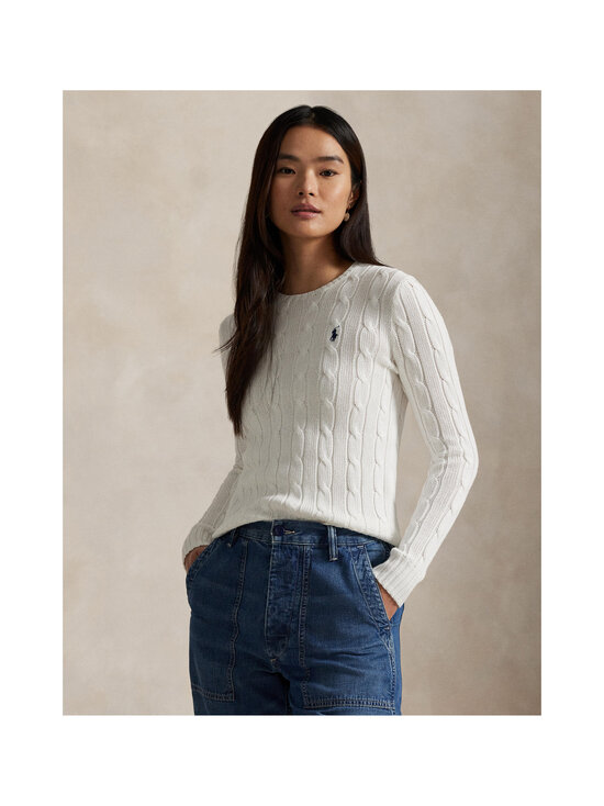 Polo Ralph Lauren - Julianna-palmikkoneule - 007 WHITE | Stockmann - photo 6