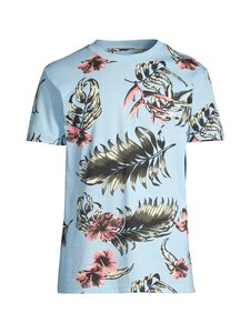 CONSTRUE - California t-krekls - DUSK BLUE FLORAL AOP | Stockmann