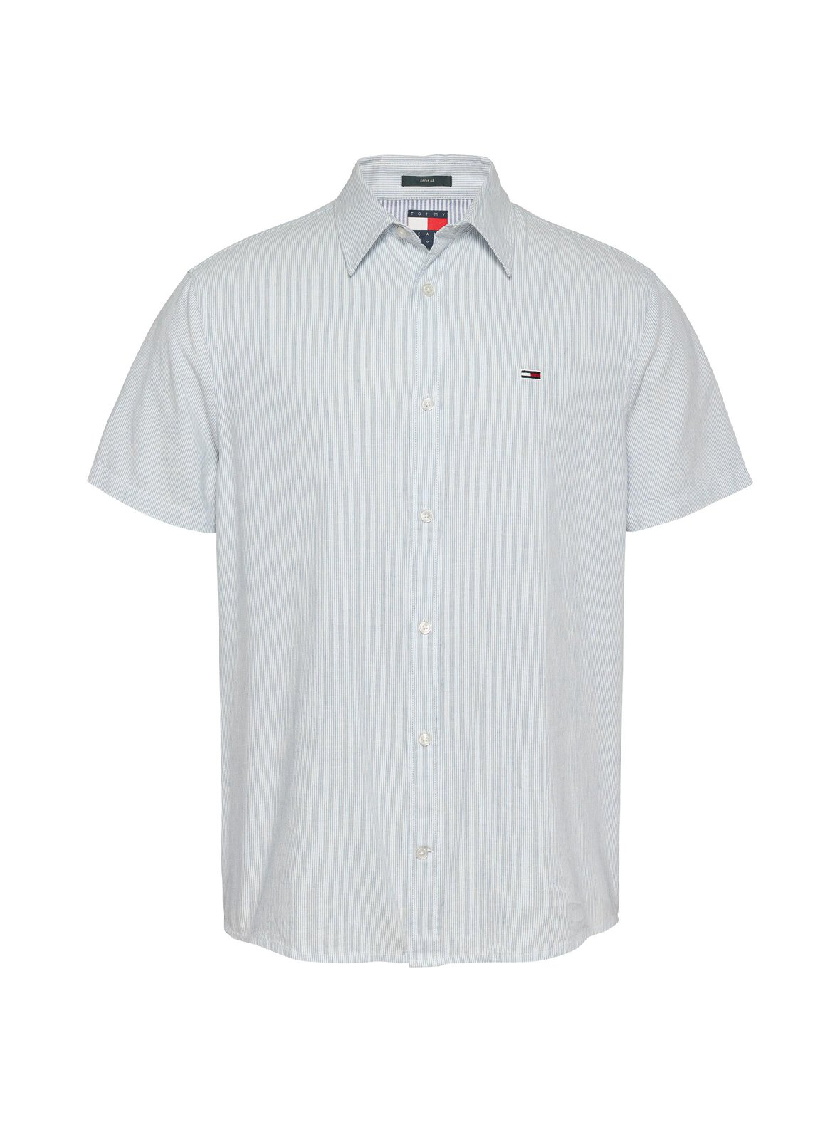 TJM Linen Blend Regular Fit -kauluspaita