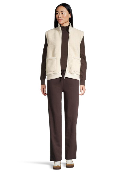 Sweaty Betty - Plush Fleece Ribbed -liivi - 1003 ECRU BEIGE | Stockmann - photo 2