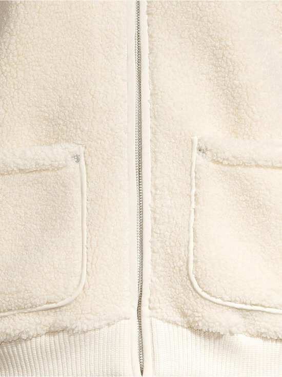 Sweaty Betty - Plush Fleece Ribbed -liivi - 1003 ECRU BEIGE | Stockmann - photo 5