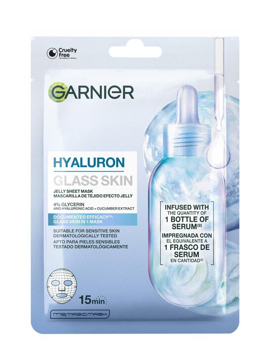 Garnier - Hyaluron Glass Skin Jelly -kangasnaamio - NOCOL | Stockmann - photo 1