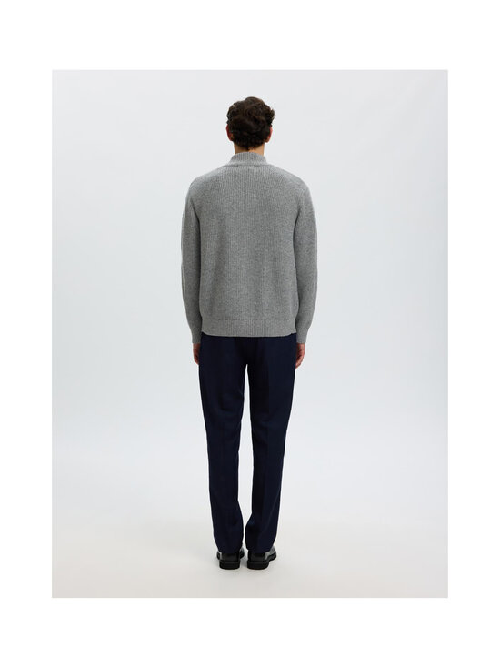 Selected - Kardigan SlmCody Full Zip - MEDIUM GREY MELANGE | Stockmann - photo 4