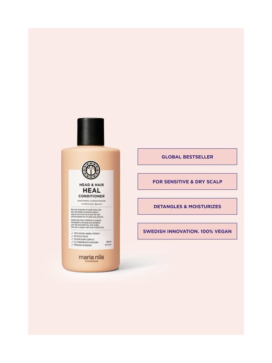 Maria Nila - Care & Style Head & Hair Heal Conditioner -hoitoaine 300 ml - NOCOL - photo 3 Maria Nila - Care & Style Head & Hair Heal Conditioner -hoitoaine 300 ml - NOCOL | Stockmann - photo 3