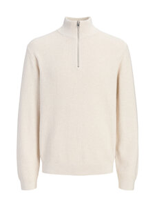 JACK & JONES junior - JprblaConnor Half Zip adīts džemperis - ANCIENT SCROLL DETAIL:MELANGE | Stockmann