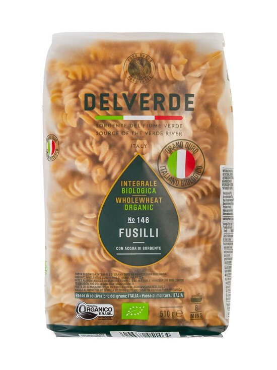 12 Delverde Organic Wholemeal Fusilli Nr. 146 -luomupasta 500 g |500g |  STOCKMANN Site Catalog - fi | Stockmann