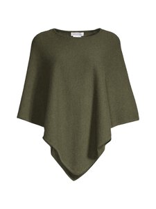 A+more - Aponcho kašmira pončo - GREEN MELANGE A+more - Aponcho kašmira pončo - GREEN MELANGE | Stockmann