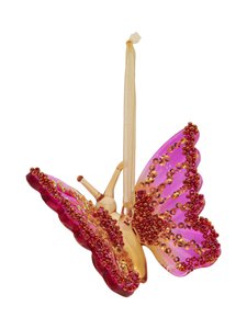 Villa Stockmann - Butterfly Beads eglīšu rotājums 10,2 x 7 cm - PURPLE Villa Stockmann - Butterfly Beads eglīšu rotājums 10,2 x 7 cm - PURPLE | Stockmann