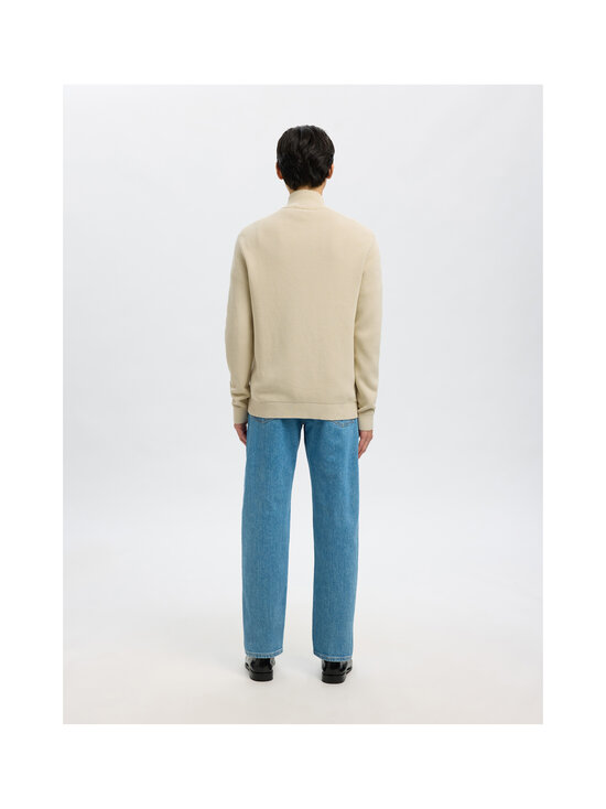 Selected - SlmDane Zip adīta jaka - OATMEAL | Stockmann - photo 4