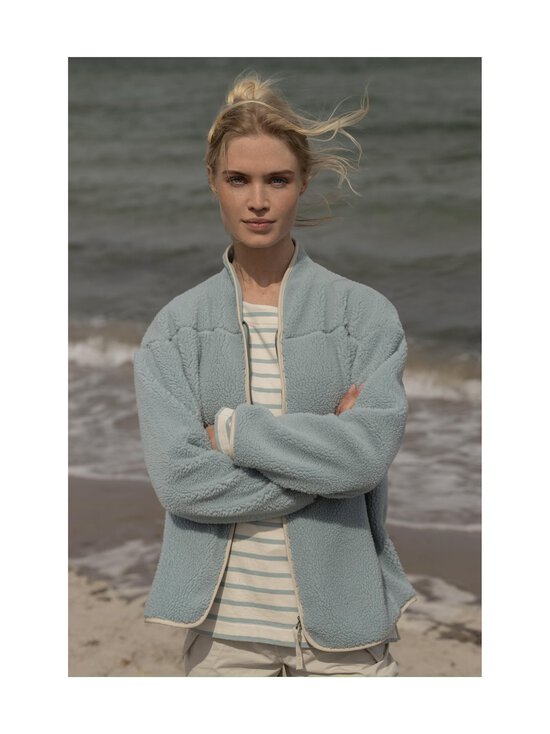 BLUE - Donna Striped -trikoopaita - ECRU W/ AQUA | Stockmann - photo 3