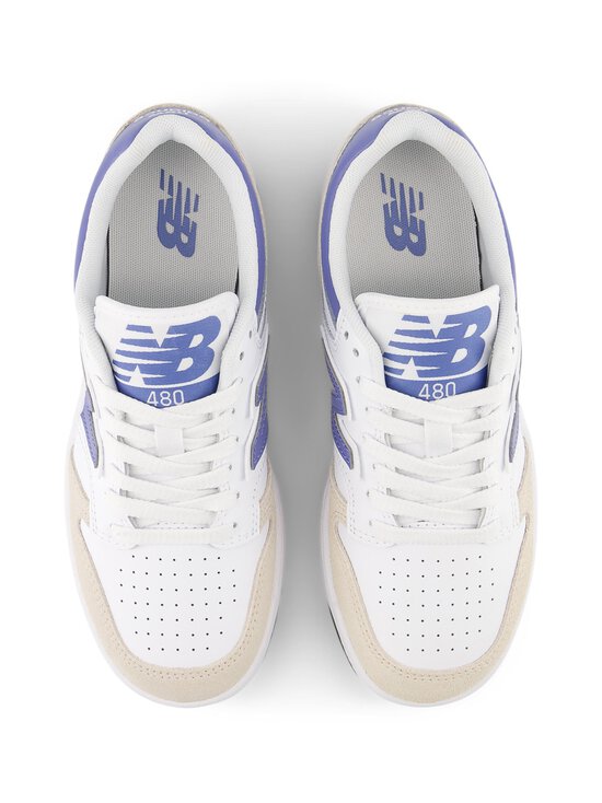 New Balance - 480 Kids Lace brīvā laika apavi - 1LW WHITE / FAIRWEATHER BLUE | Stockmann - photo 2